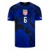 Spojené štáty Yunus Musah #6 Vonkajší futbalový dres MS 2022 Krátky Rukáv